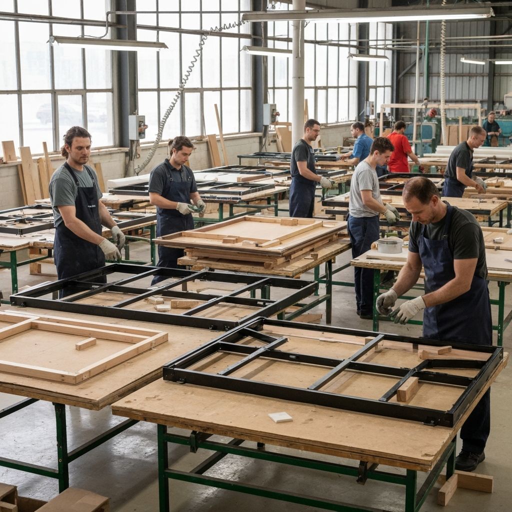 Сборка коммерческой мебели