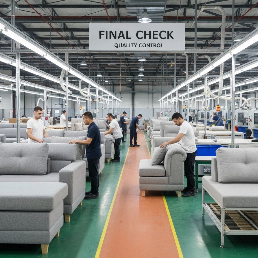 Контроль качества и финальная сборка